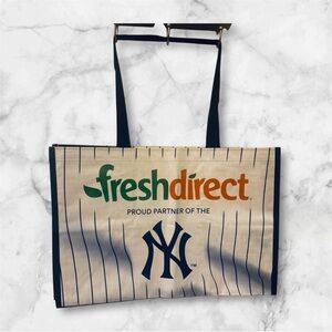 2 For $15 Limited Edition FreshDirect x NY Yankees Tote